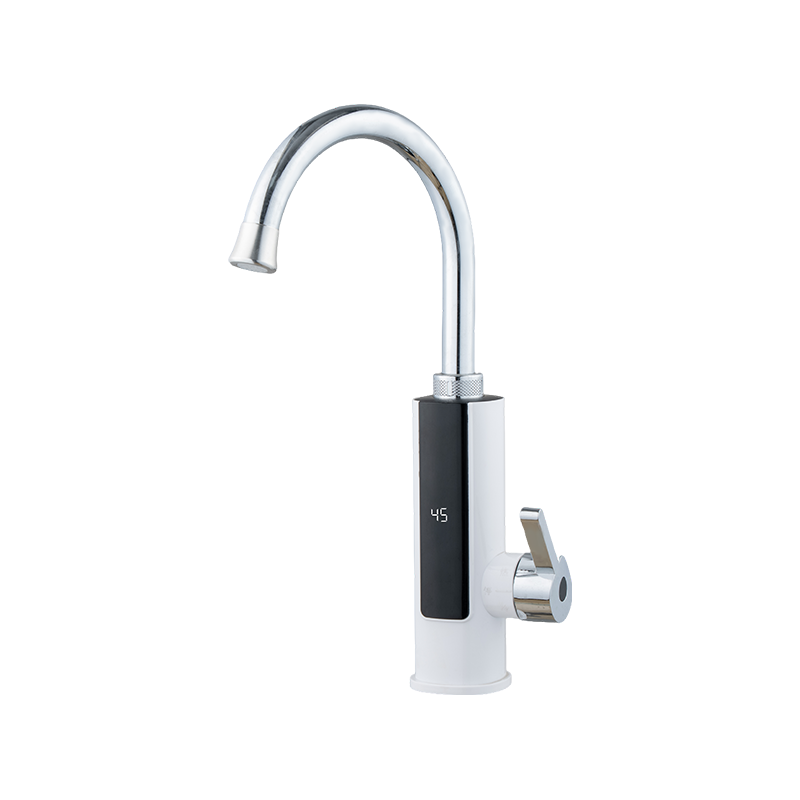 SS-04-34 Keran air panas listrik ABS dengan tampilan suhu digital LED untuk dapur