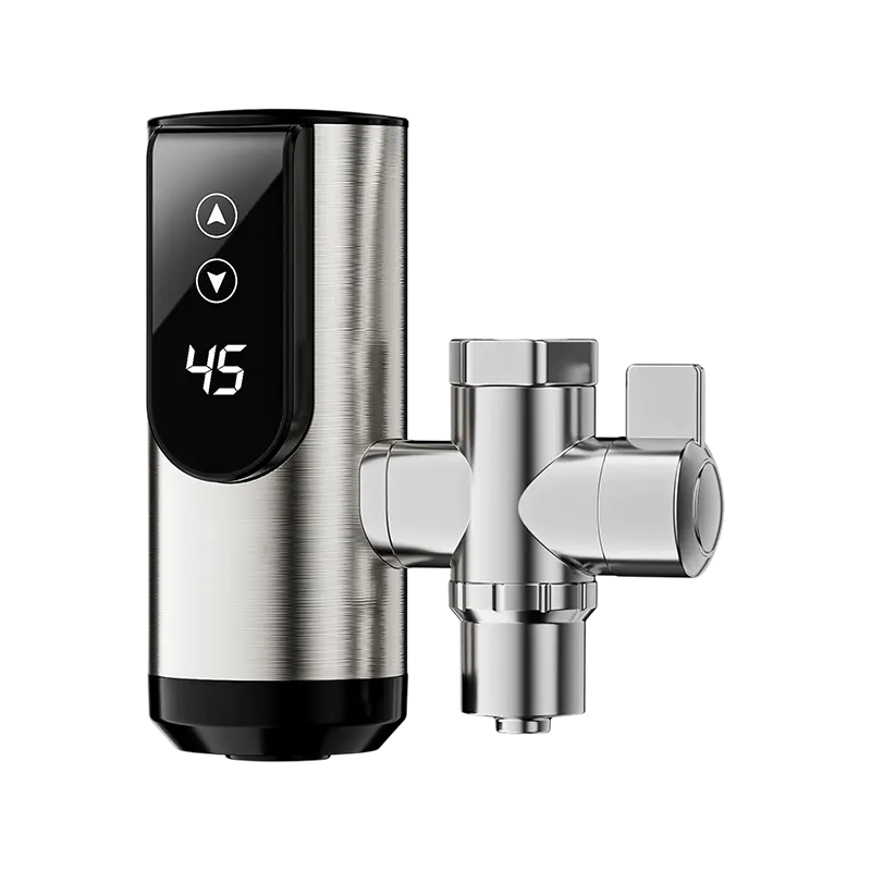 Pemanas air keran listrik stainless steel BSJ-06-34 dengan suhu konstan dan perlindungan kebocoran air