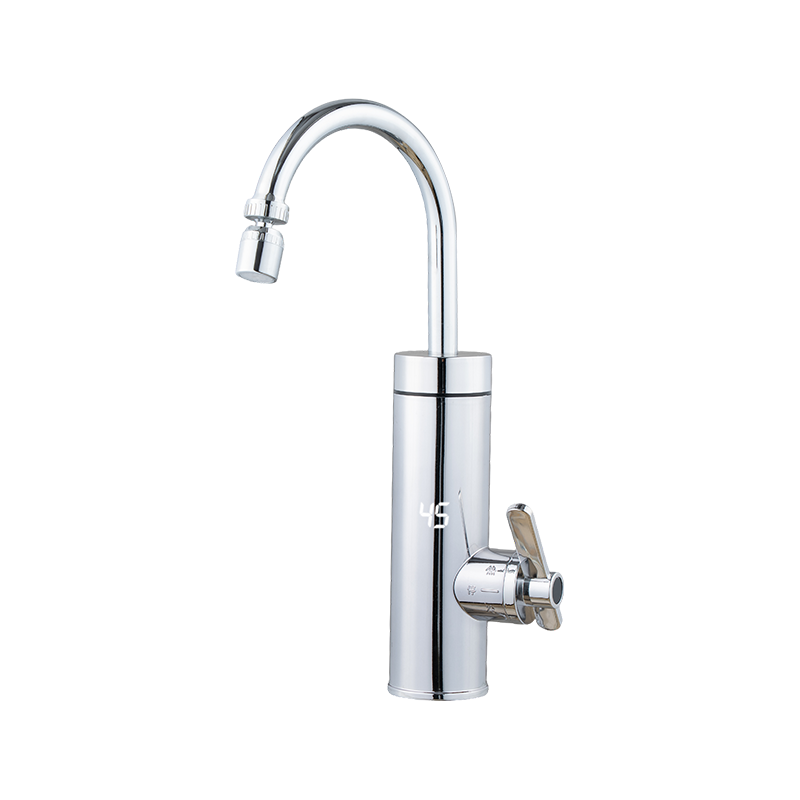 SS-12-34 Layar Led keran air pemanas cepat instan keran air panas dingin yang disaring